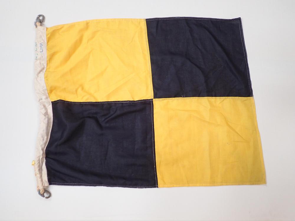 Signal Flag L / Lima New Zealand Maritime Museum