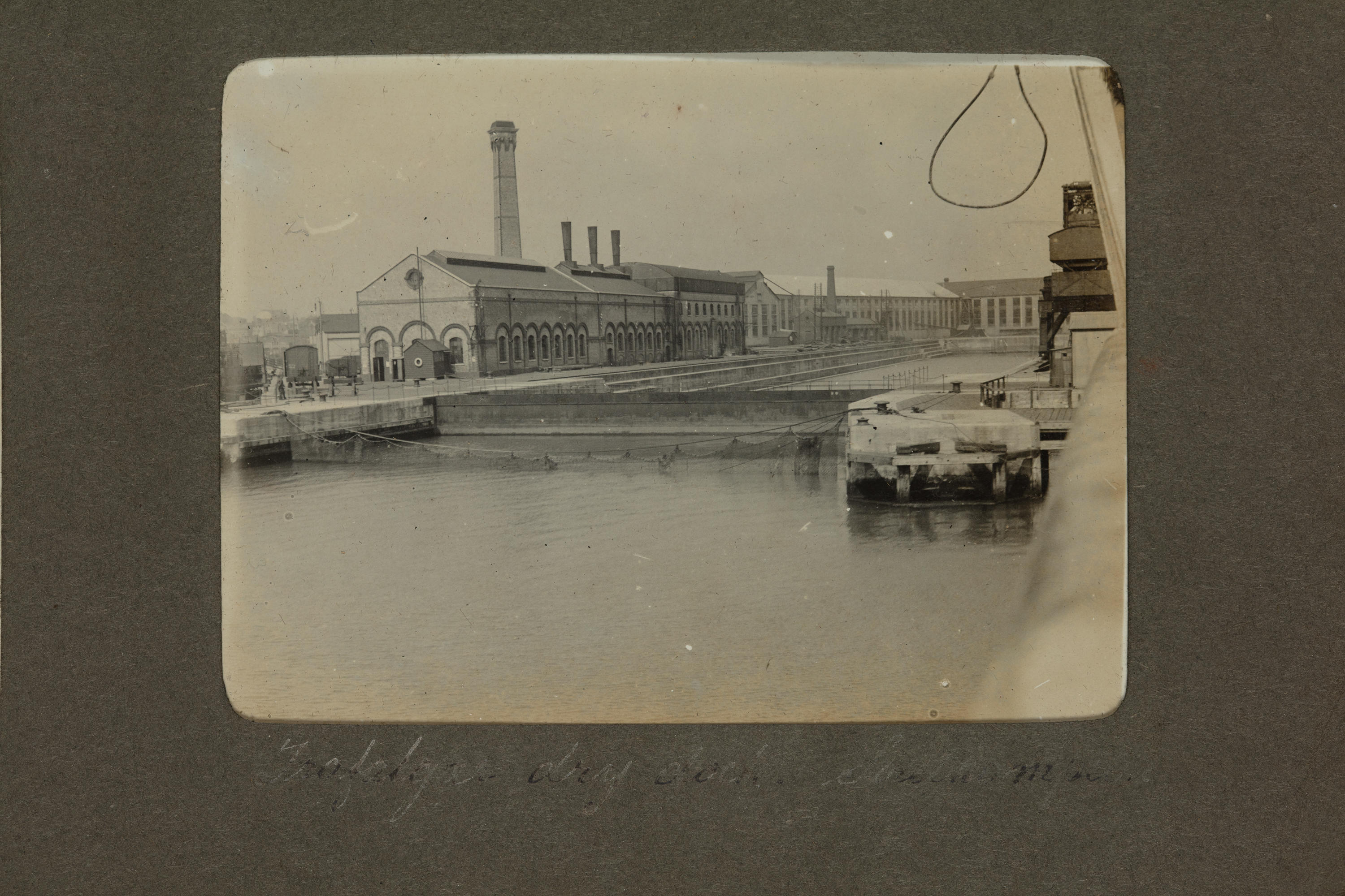 Photograph Trafalgar dry dock, Southampton, England New Zealand