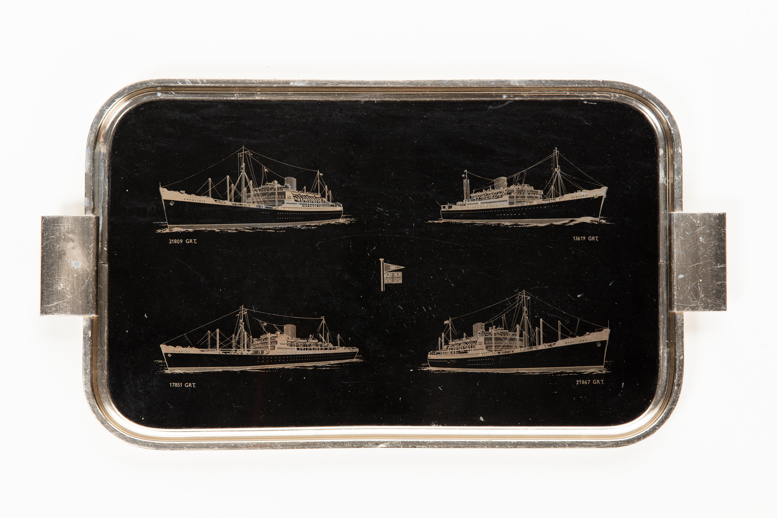 Serving tray New Zealand Shipping Company New Zealand Maritime Museum