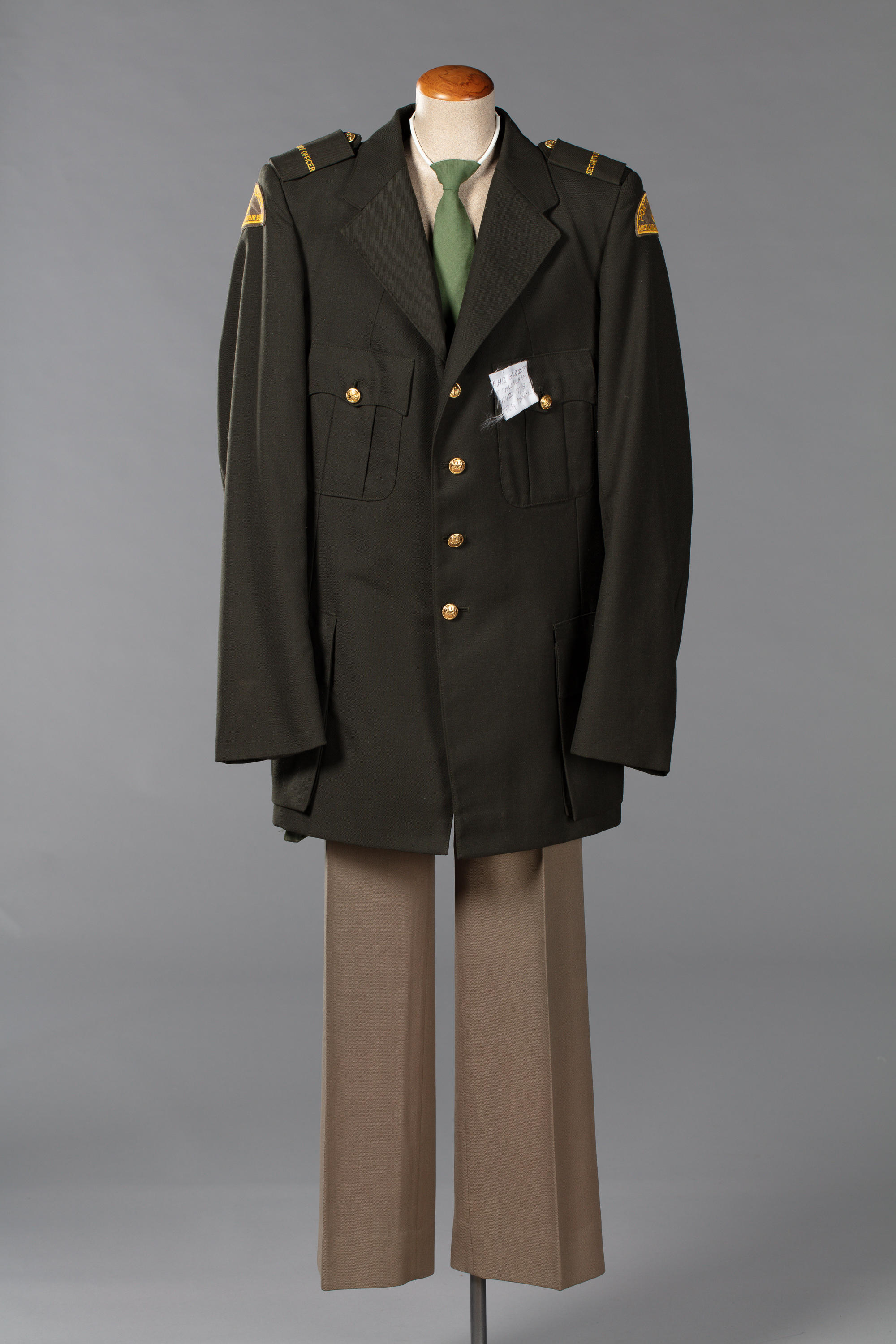 Clothing Auckland Harbour Board Security Officer uniform New Zealand