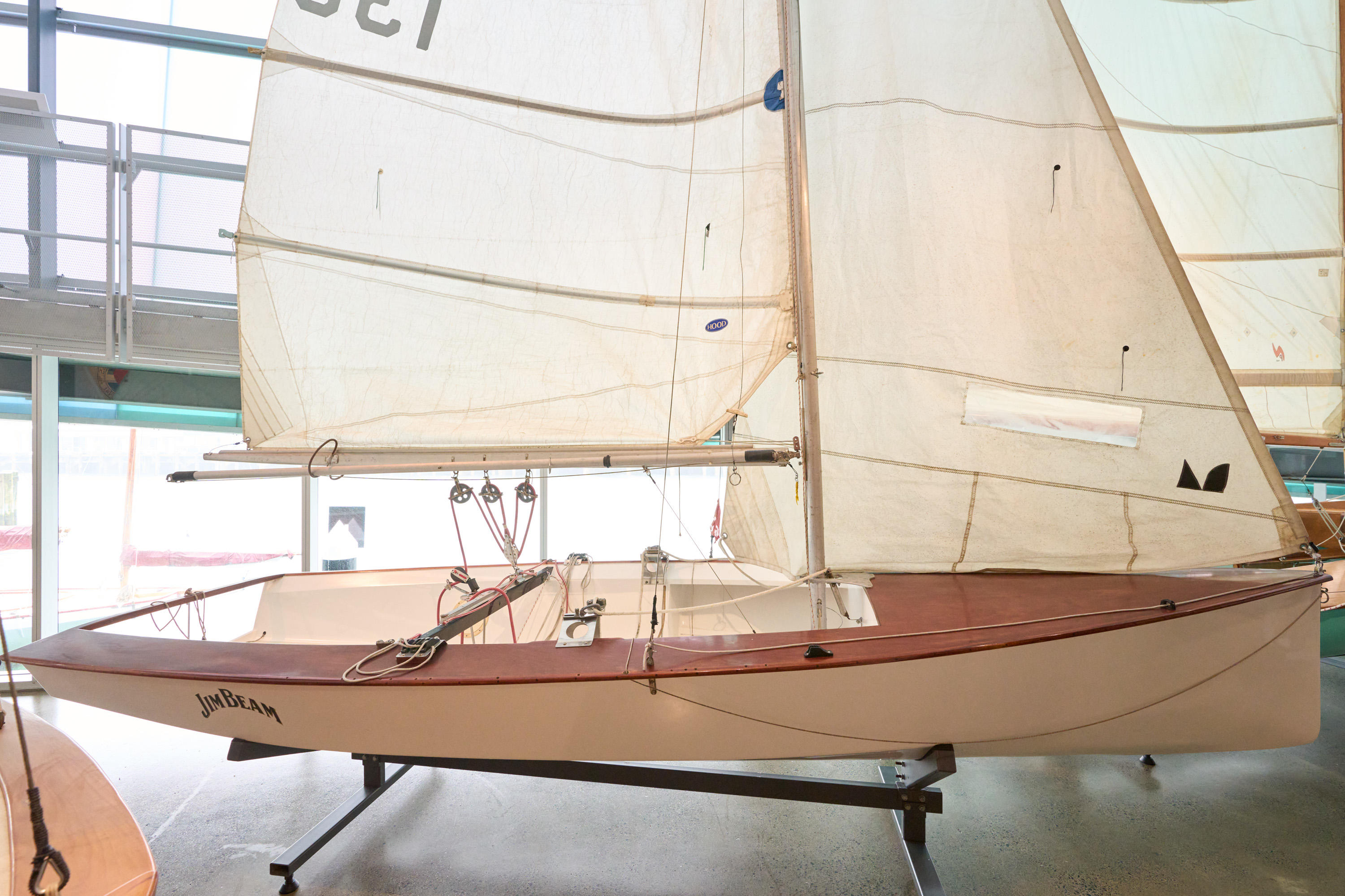 Vessel Javelin class yacht, JIM BEAM New Zealand Maritime Museum