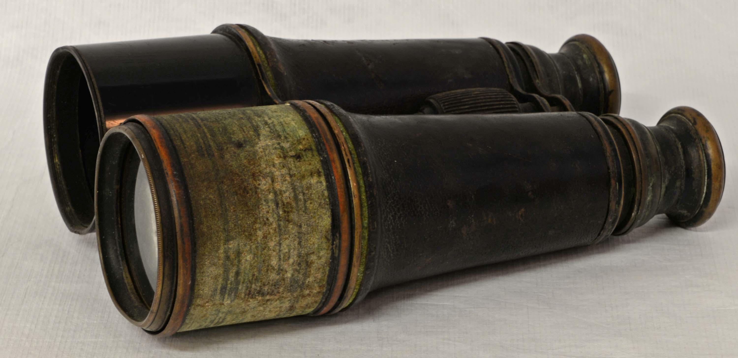 Binoculars Auckland Harbour Board from WAITEMATA New Zealand