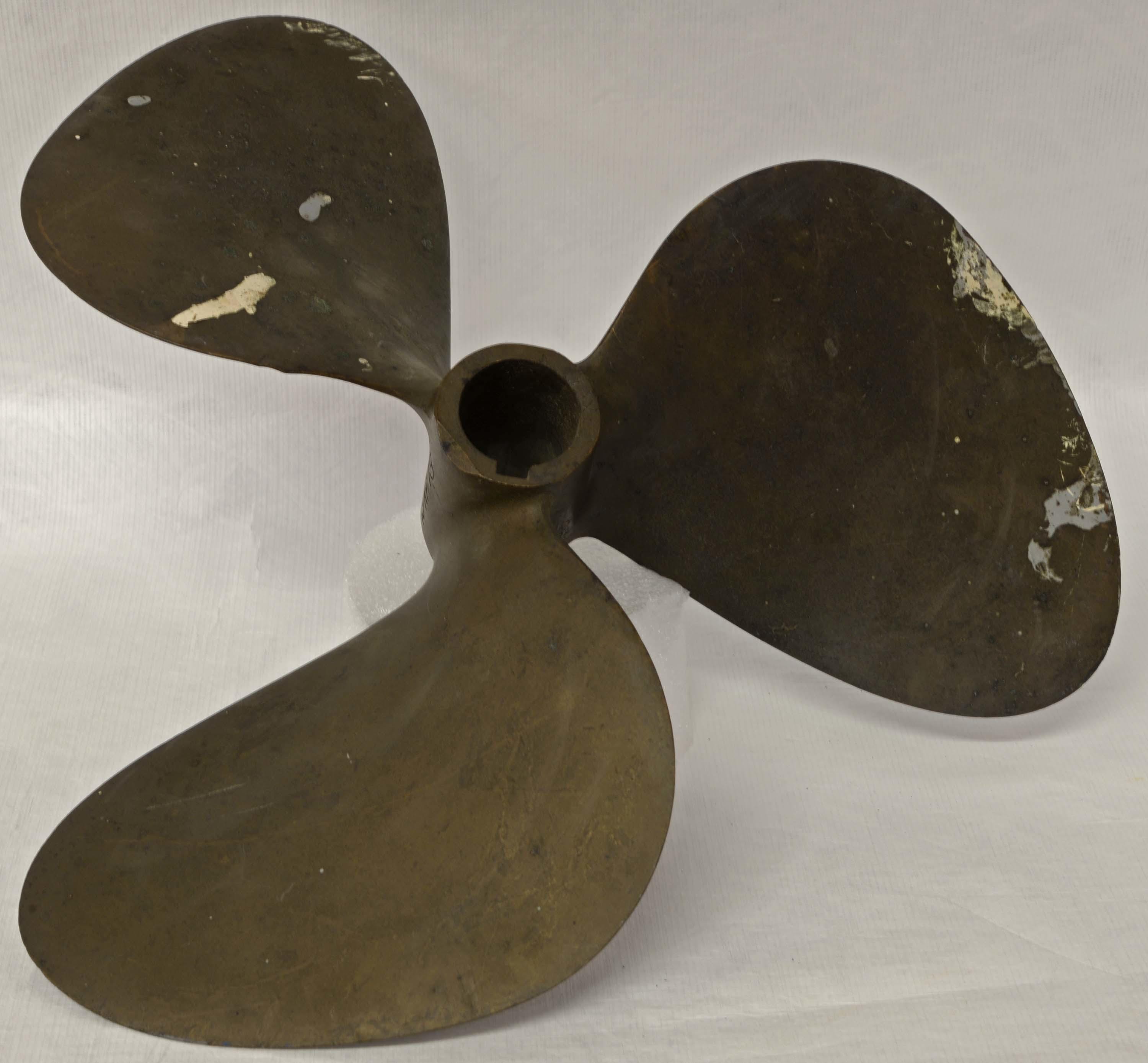 Propeller from PIRI PONO New Zealand Maritime Museum