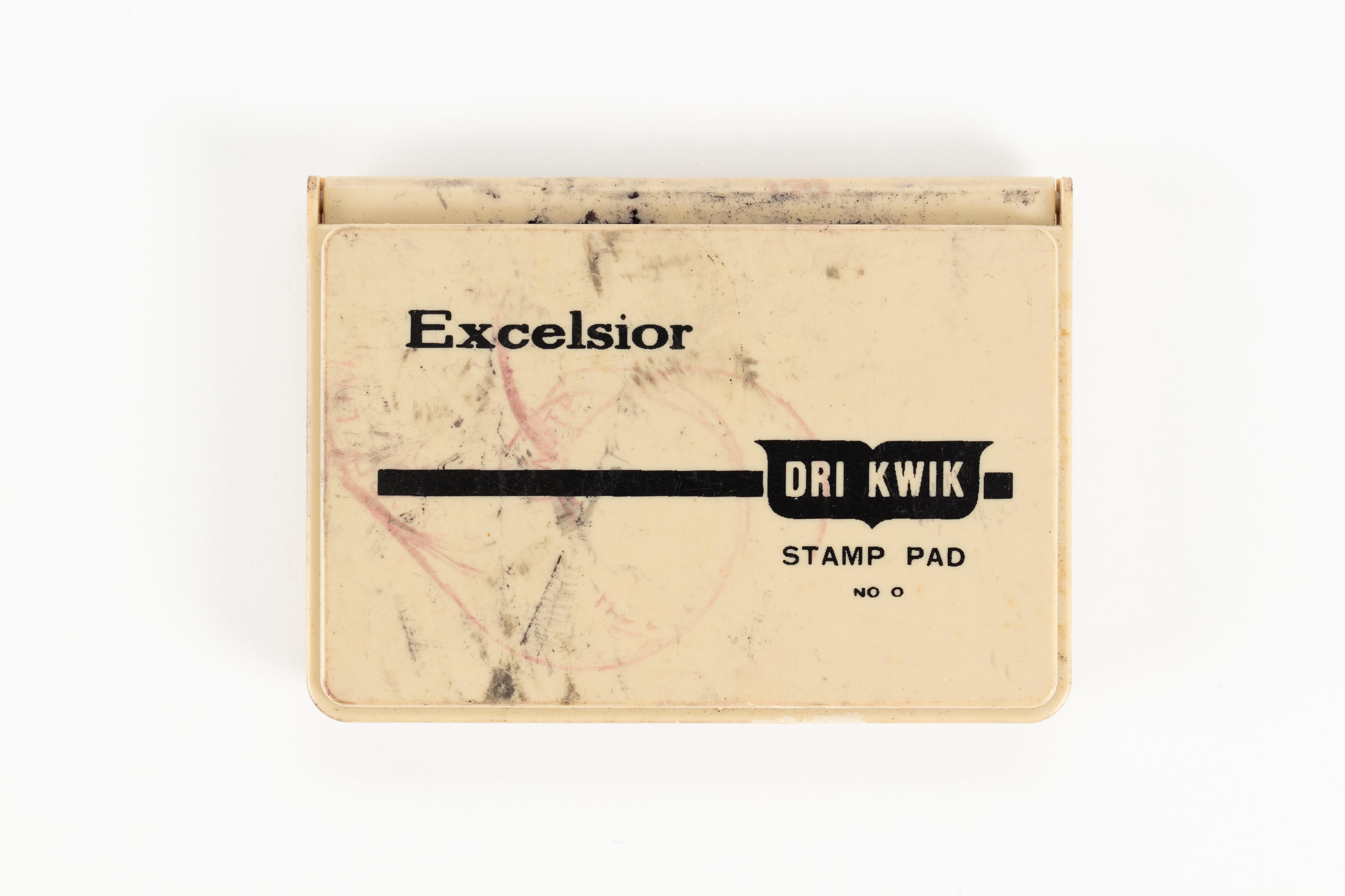Ink pad Excelsior Dri Kwik Stamp Pad No.0 New Zealand Maritime Museum