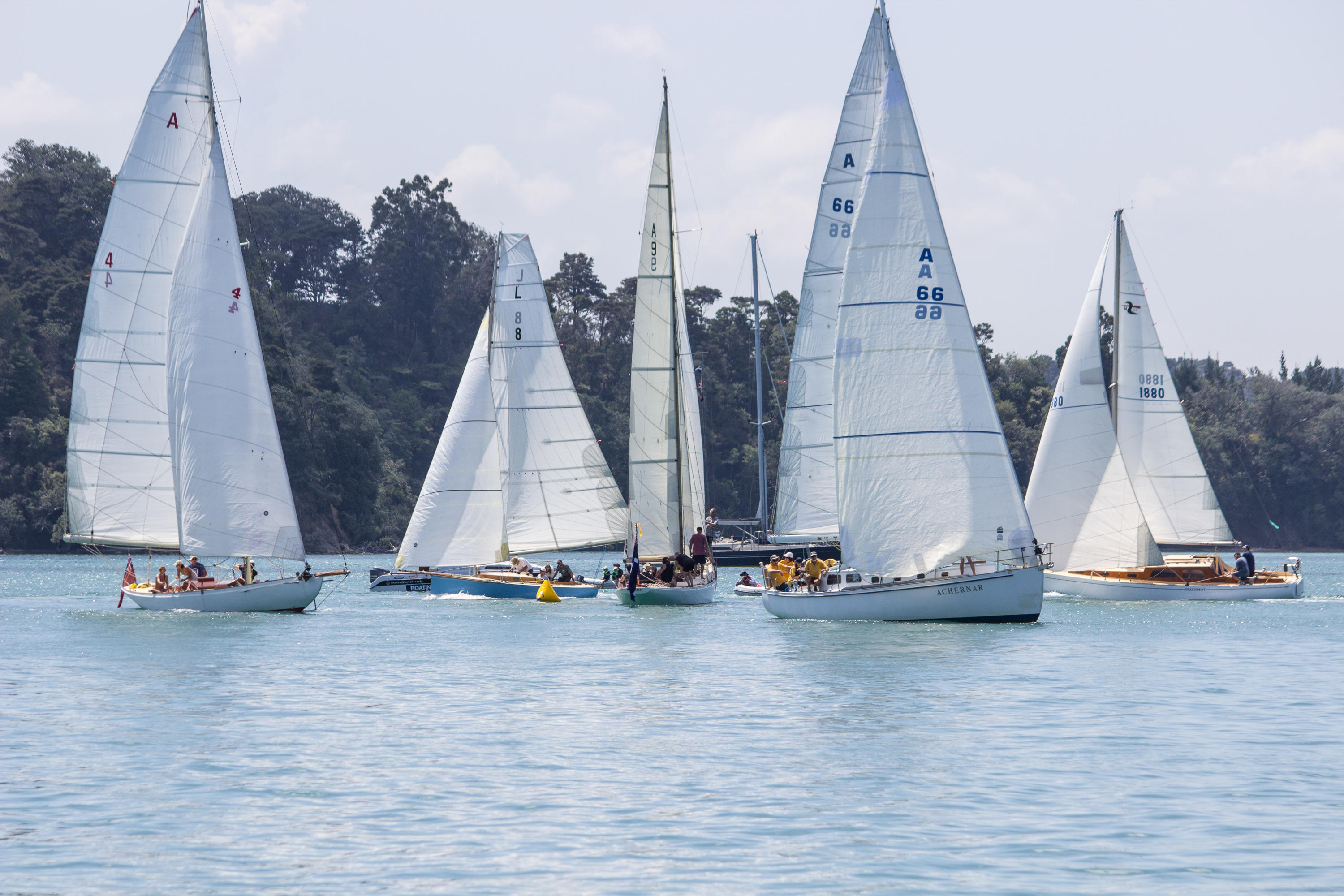 Photograph IORANGI on Mahurangi Harbour, Hauraki Gulf New Zealand