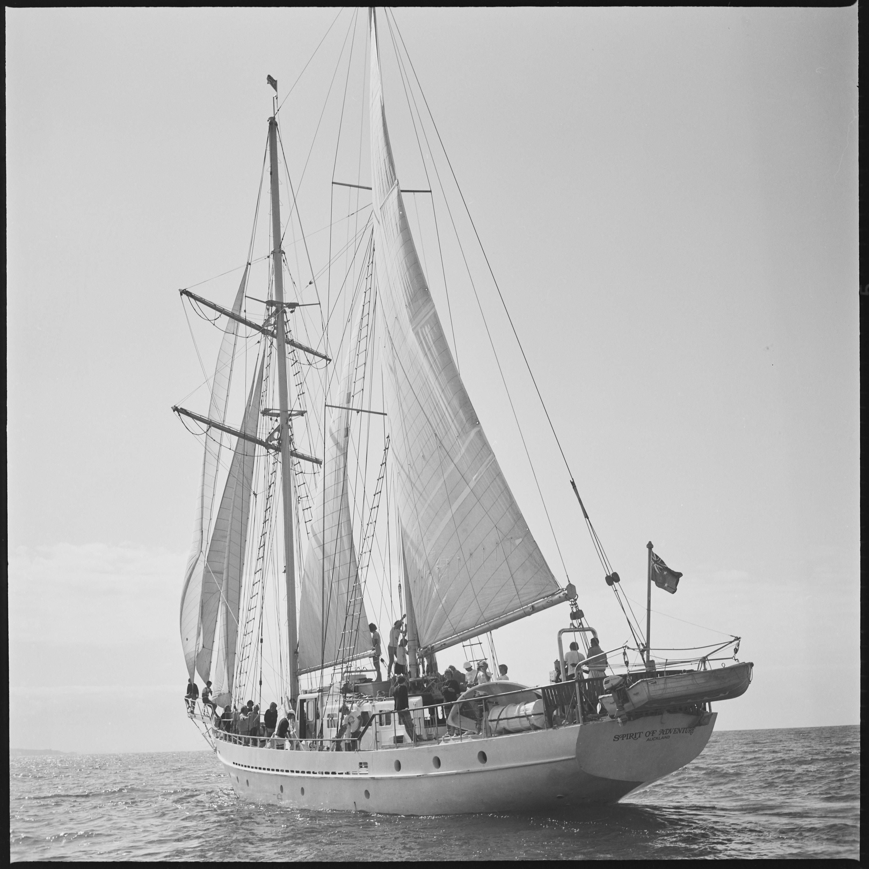 Negative SPIRIT OF ADVENTURE (1973) New Zealand Maritime Museum