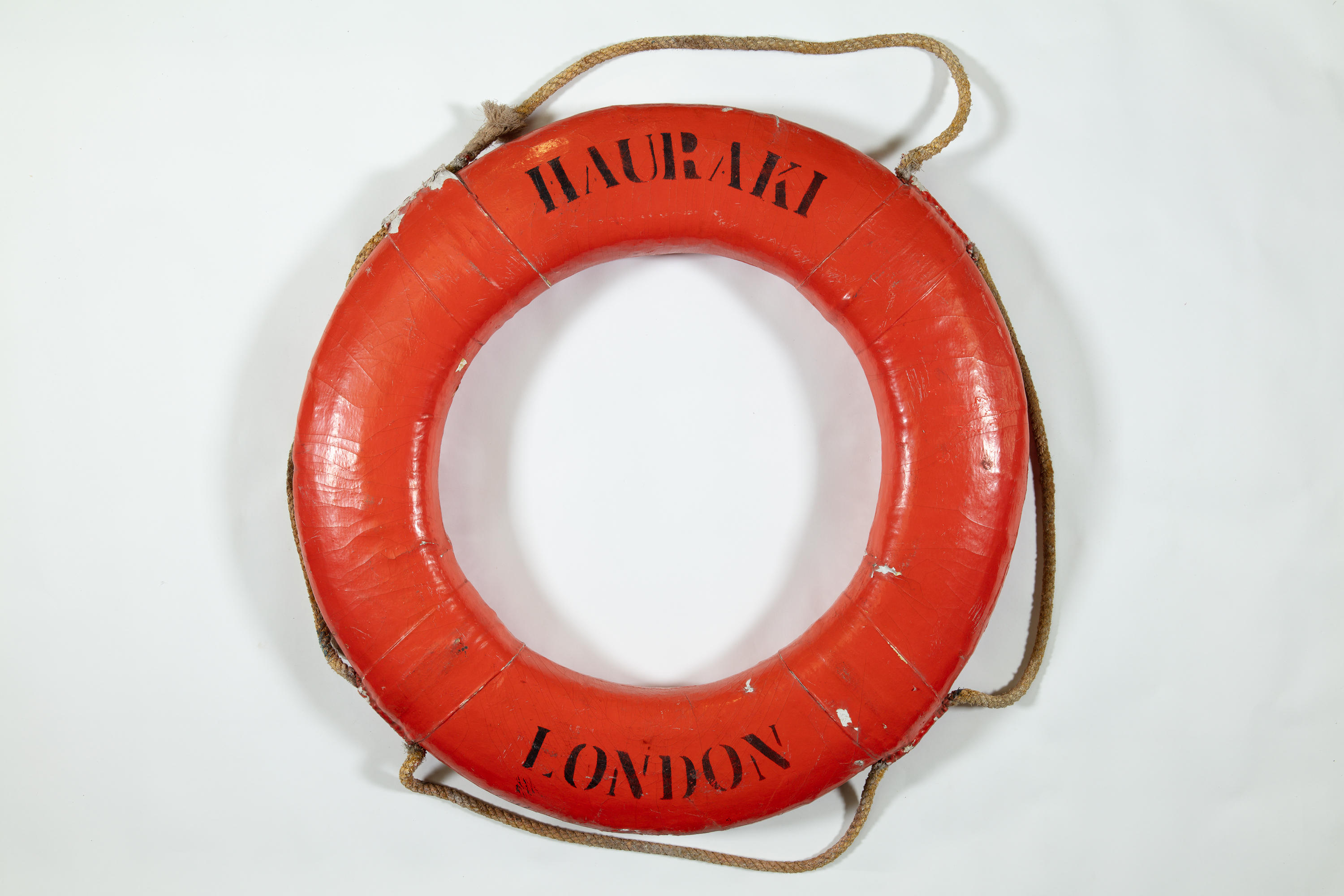 Lifebuoy motor vessel HAURAKI, Federal Steam Navigation Company / New